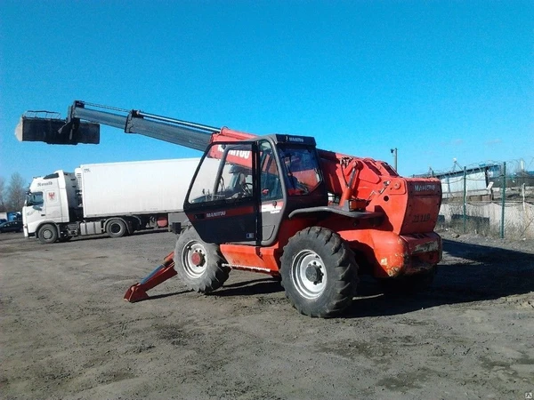 Фото Телескопический погрузчик Manitou MT1235S 2008г.