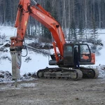 фото Аренда экскаватора HITACHI 210 (гидромолот)