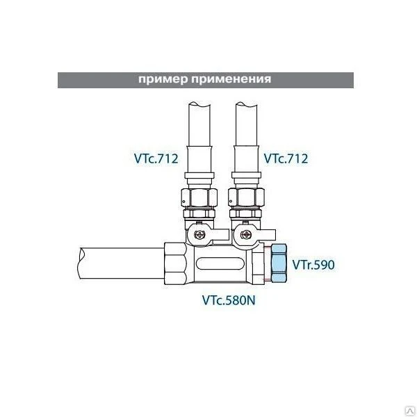 Фото Заглушка Valtec 1 вн. резьба