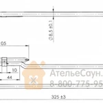 Фото №5 ТЭН Helo SEPD 115 (3500 W, БЕЗ термопредохранителя, для парогенераторов HNS/HSX/HST/HLS)