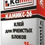 фото Клей для газобетона "Камикс-26" 25кг шт