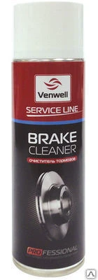 Фото Очиститель тормозов Venwell Brake Cleaner (аэрозоль) 650 мл