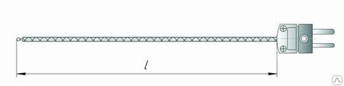 Фото Гибкая термопара К11-Р типа K для измерителя температуры IT-8 (-40...+800°)