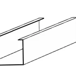 фото Профиль стыковочный 9х27х66х27х9, L=400, t=1.2 ПСЦП
