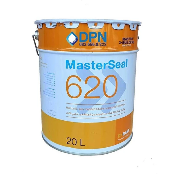 Фото Битумная гидроизоляция MasterSeal 620,ведро 20 л