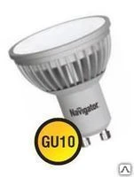 Фото Энергосберегающая лампа Navigator GU10 9W 3000 76x50 NCL-PAR16-9-830-GU10