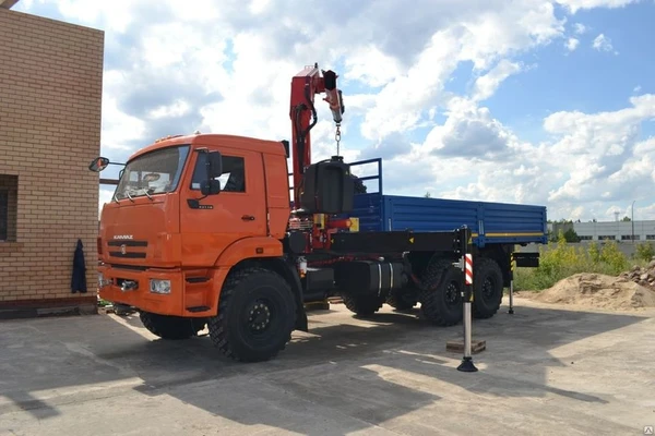 Фото БОРТОВОЙ КАМАЗ 43118-46 с КМУ FASSI F245А 0.24
в