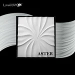 фото 3D ПАНЕЛЬ " Aster " и " Aster+" под изгиб вашей стены