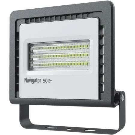 Фото Прожектор светодиодный 14 145 NFL-01-50-4K-LED 50Вт 4000К IP65 4100лм черн. Navigator 14145