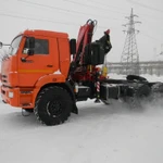 фото СЕДЕЛЬНЫЙ ТЯГАЧ КАМАЗ 43118-46 с КМУ Fassi F215А 0.23
в