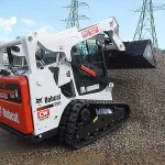 фото Аренда гусеничного мини-погрузчика Bobcat t590