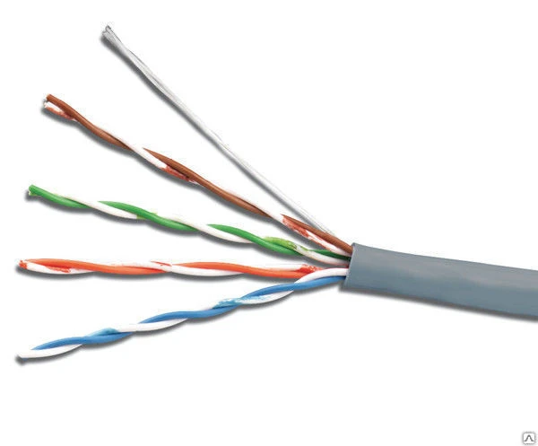 Фото Кабель UTP-4 cat 5e 26 AWG (NN) витая пара