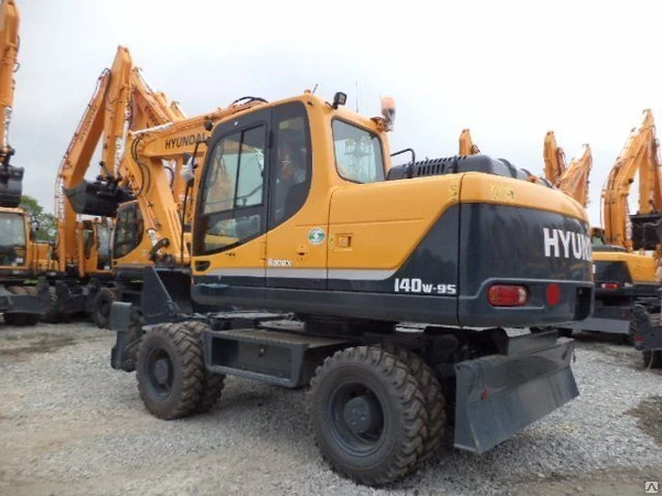 Фото Экскаватор HYUNDAI R140W-9S (колесный)