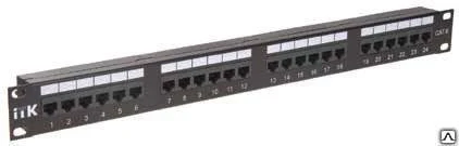 Фото Патчпанель 19, 48xRJ45, UTP, Кат. 6 ITK PP48-2UC6U-D05