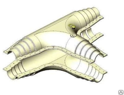 Фото Кожух для изоляции тройникового соединения (225(160)-225(160)-225(160)мм)