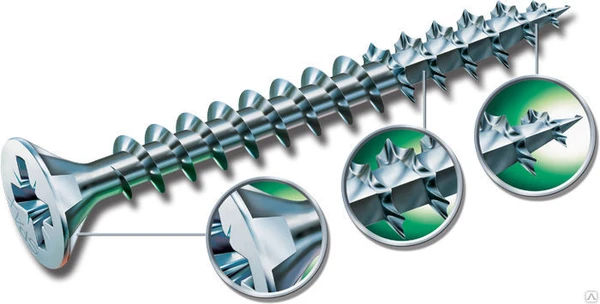 Фото Саморез СПАКС для монтажа террасной доски