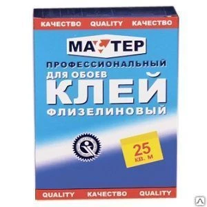 Фото Клей обойный МАСТЕР флизелиновый (200г) (200 г)