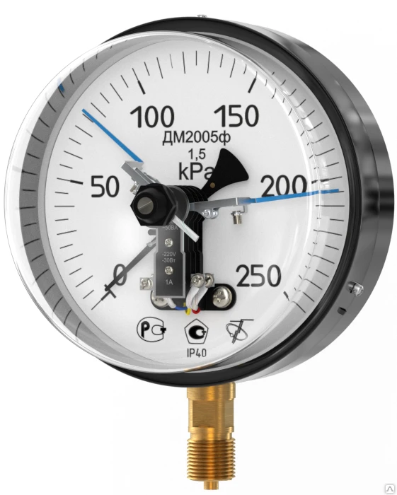 Фото Манометр электроконтактный ДМ2005ф, ДА2005ф, ДВ2005ф