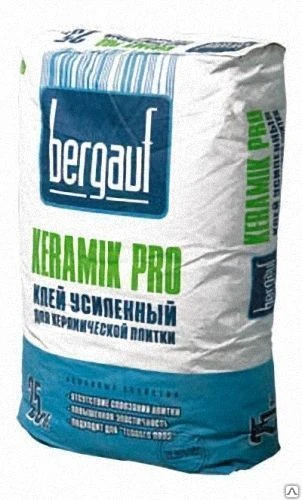 Фото Клей для керамогранита Bergauf Keramik Pro 25кг