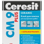 фото Клей для керамической плитки Ceresit СМ 9 Plus 25 кг