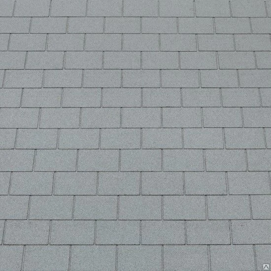 Фото Гибкая черепица TEGOLA из серии Acti roof, цвет Серый