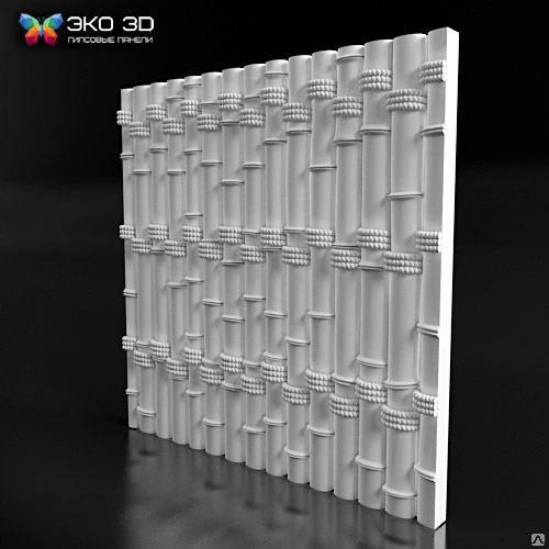 Фото 3D панель "BAMBOO" 500х500 мм