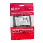 Фото №3 Набор трубок термоусадочных ТУТк клеевые 3/1 нг черн. по 100мм (уп.20шт) PROxima EKF tut-k-n-3