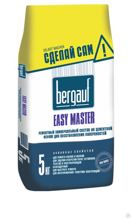 Фото Ремонтный универсальный состав на цементной основе Easy Master 5 кг