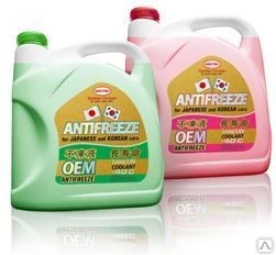 Фото Антифриз ANTIFREEZE ОЕМ for Japanese and Korean cars GREEN, 5кг