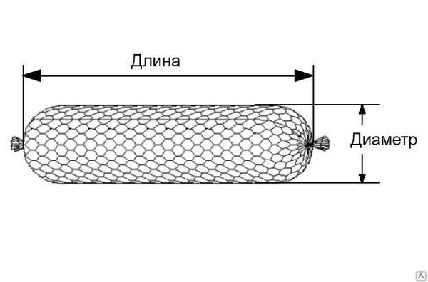 Фото Габион цилиндрический