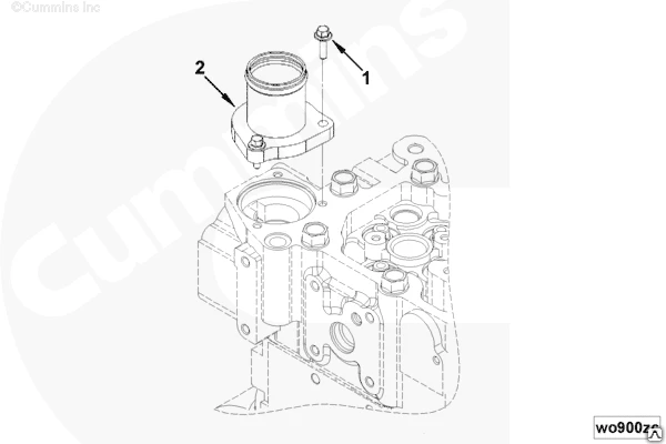 Фото Патрубок водяной системы охлаждения Cummins ISBe185 250-30 3943300