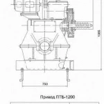 фото Привод ПТБ-1200 Т 166.00.000СБ
