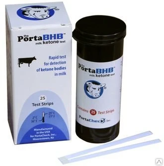 Фото PortaBHB Milk Ketone Test (ПортаBHB Кетоновый Тест) 25 шт