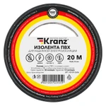 фото Изолента ПВХ 0.13х15мм 20м черн. (уп.10шт) Kranz KR-09-2606