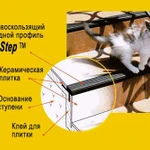 Фото №3 ШурСтэп 50 х 1200 мм закладной резиновый профиль SureStep®, цвет черный, цена за 1 шт.