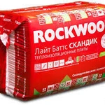 фото Утеплитель Rockwool Лайт Баттс 6,0кв.м