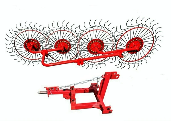 Фото Сеноворошилка 4-колесная на трактор