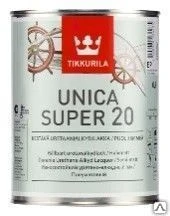 Фото Лак алкидный UNICA SUPER EP полуматовый 0,9 л Tikkurila