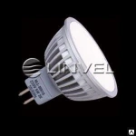 фото Лампа MR-16 светодиодная MR-16 8W 60LED 230V G5.3 4500K LINVEL