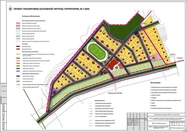 Фото Разработка проекта планировки территории