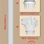 фото Колонна Decomaster 90018 (размер d 180х2400, вн d 128).