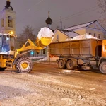 фото Уборка снега