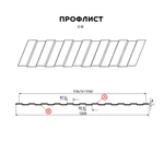 Фото №3 Профлист С-8 А 6029 зеленая мята 0,45х1200х2000