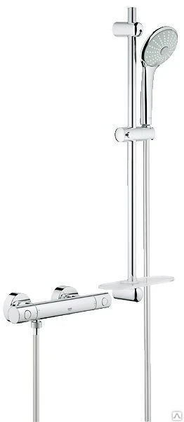 Фото Grohe Grohtherm 1000 Cosmopolitan 34286001 Термостат для душа с душевым гар