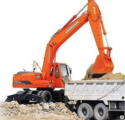 Фото Экскаватор колесный DOOSAN S210W-V 4х4