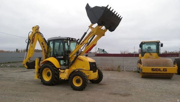 Фото Экскаватор-погрузчик New Holland B90B