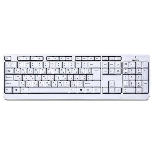 Фото Клавиатура SVEN KB-C2200W White