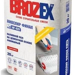 фото Наливной пол на цементной основе NF-420 Нивелир Финал Brozex 20кг