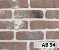 Фото Декоративный камень AB54 ANTICBRICK Длина 21 см Высота-6 см Толщина-1.5 см