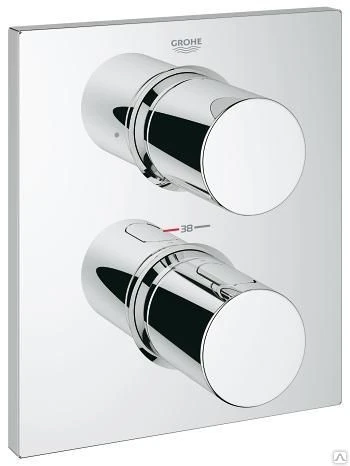 Фото Grohe Grohtherm F 27618000 Комплект верхней монтажной части для встроенного